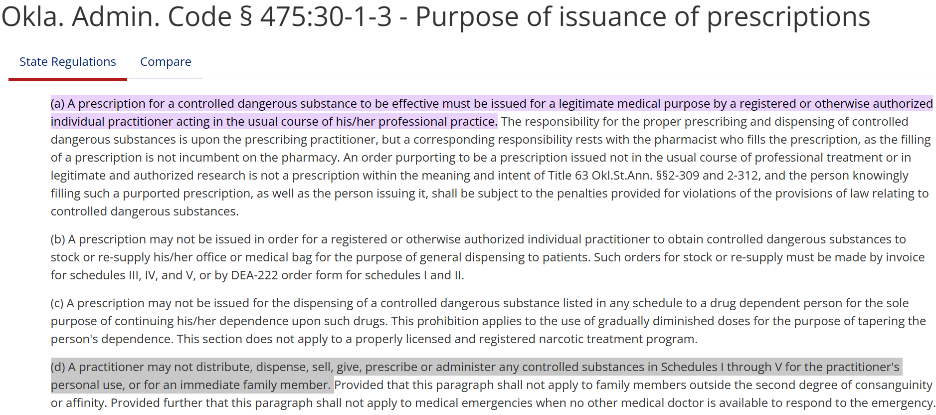 Nurse practitioner wonders why she can't prescribe controlled substances to her mom