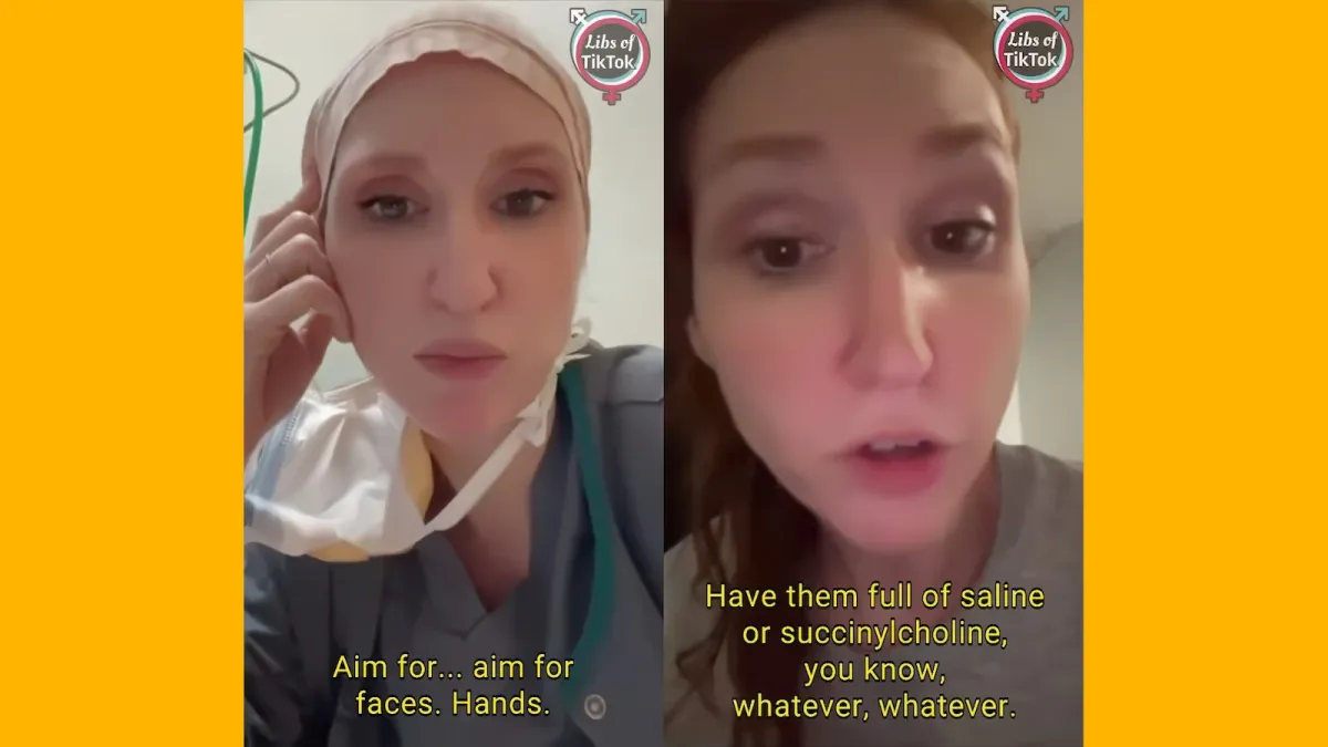 Unhinged CRNA encourages followers to inject ICE agents with succinylcholine as a "scare tactic"