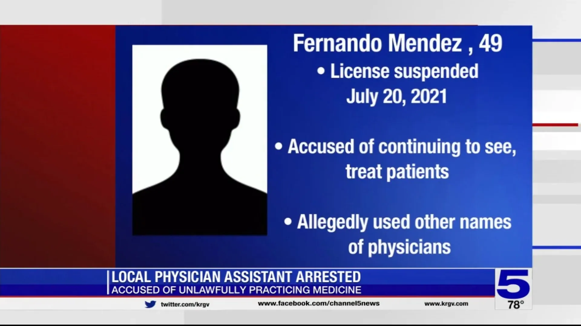 Fernando Mendez arrested - KRGV news